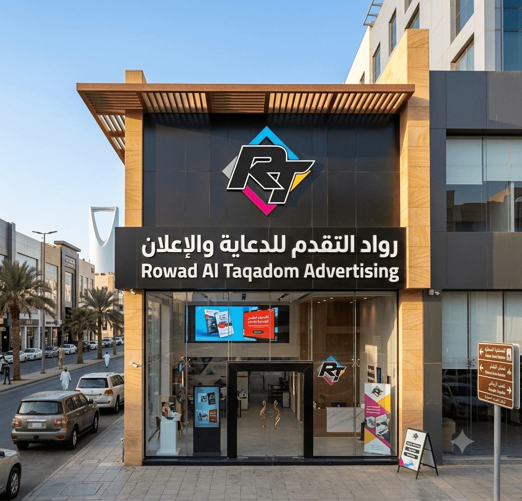 واجهة محل تجاري — الرياض